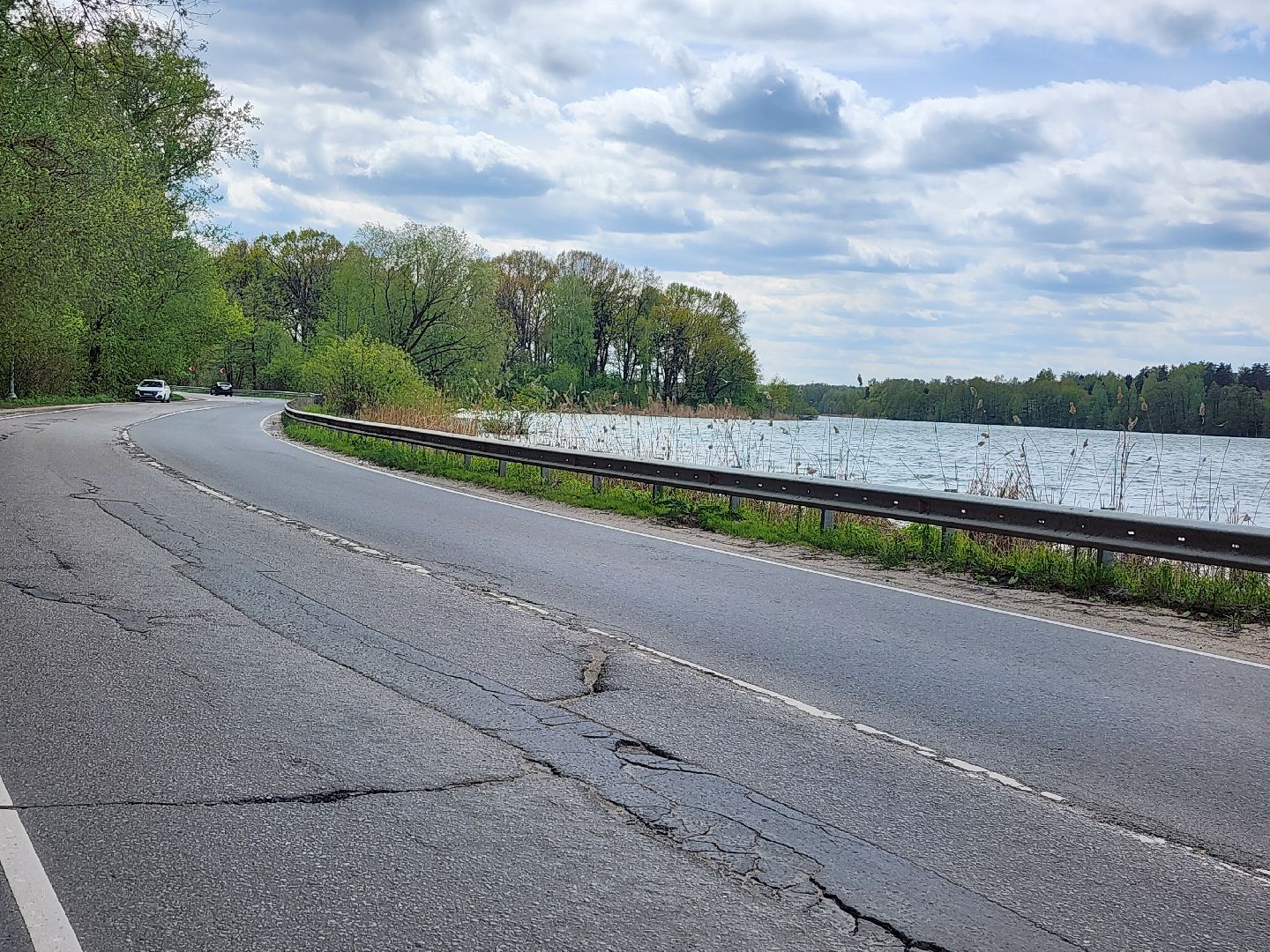 ремонт дорог, национальный проект Безопасные качественные дороги, ремонт дорожного полотна, Бисерово, Богородский городской округ,