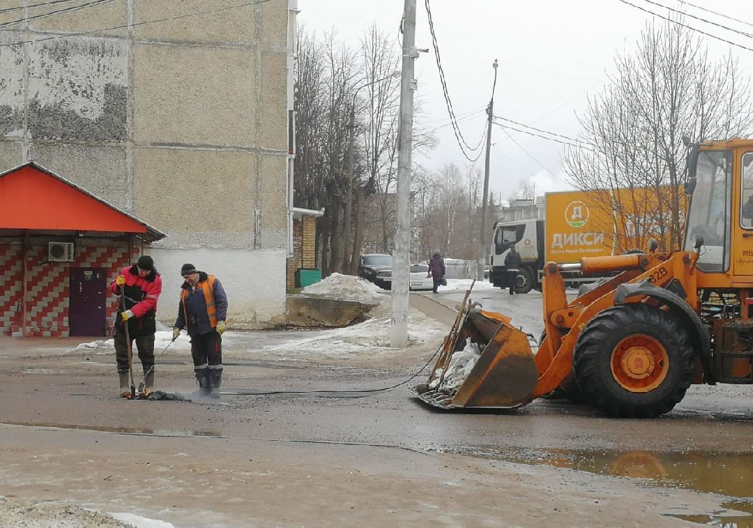 Дороги, Ямочный ремонт, Новый асфальт