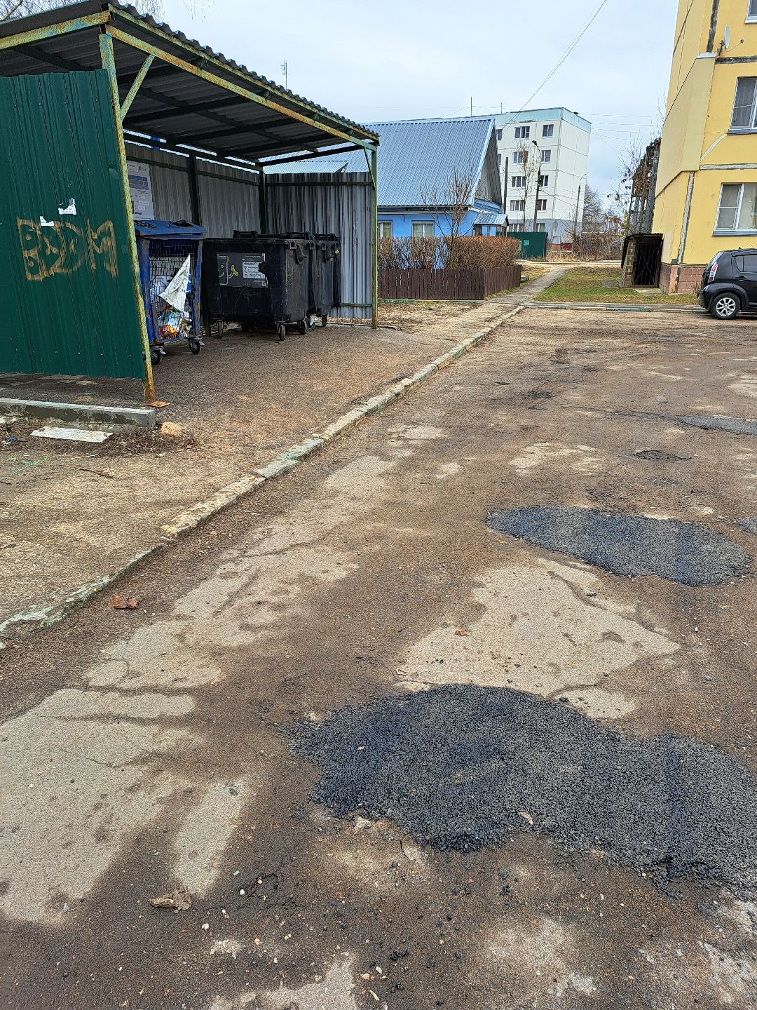 Дороги, Ямочный ремонт, Новый асфальт