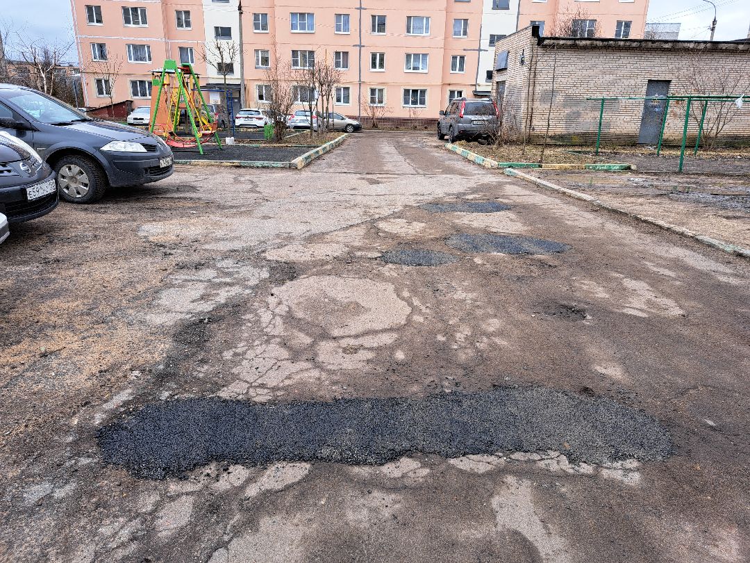 Дороги, Ямочный ремонт, Новый асфальт