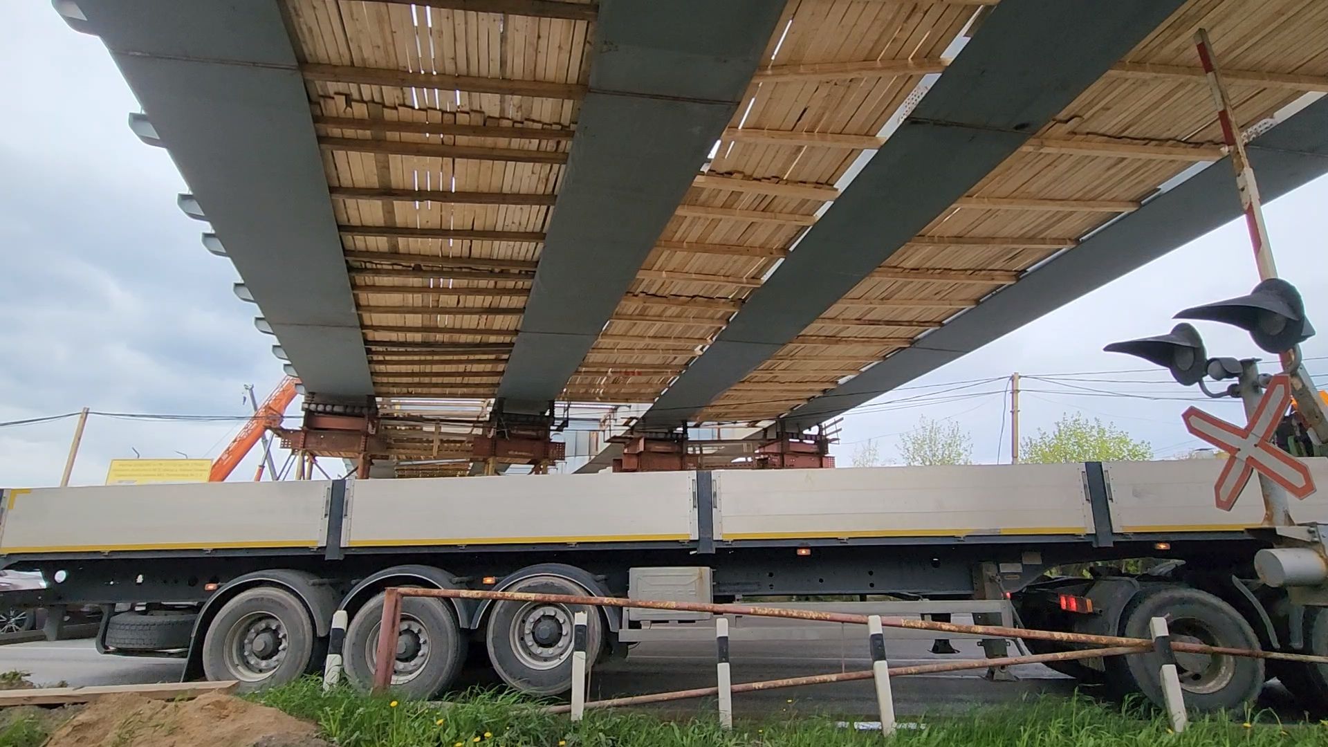 одинцово, малые вяземы, дорога, путепровод, асфальт, строительство,