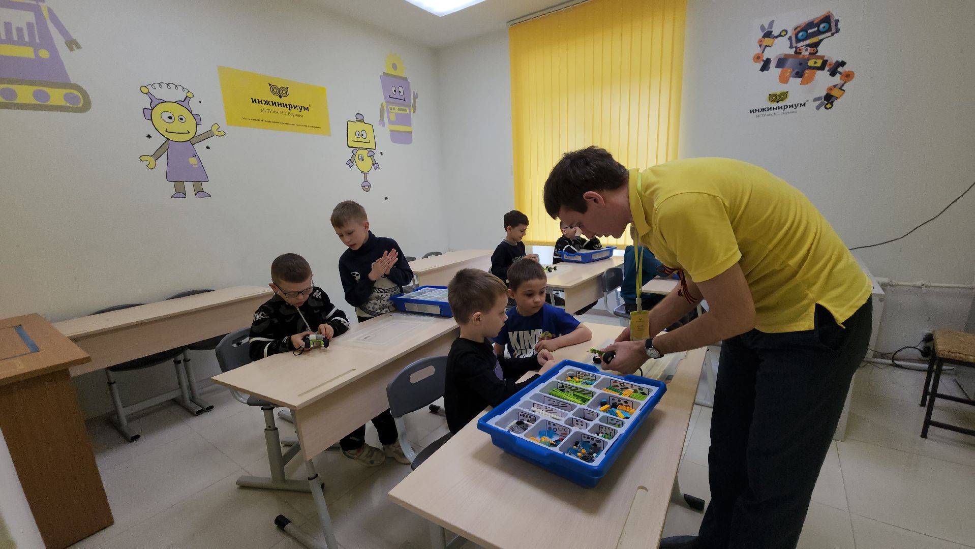 Егорьевск, мастер классы, Роботы, Дети,