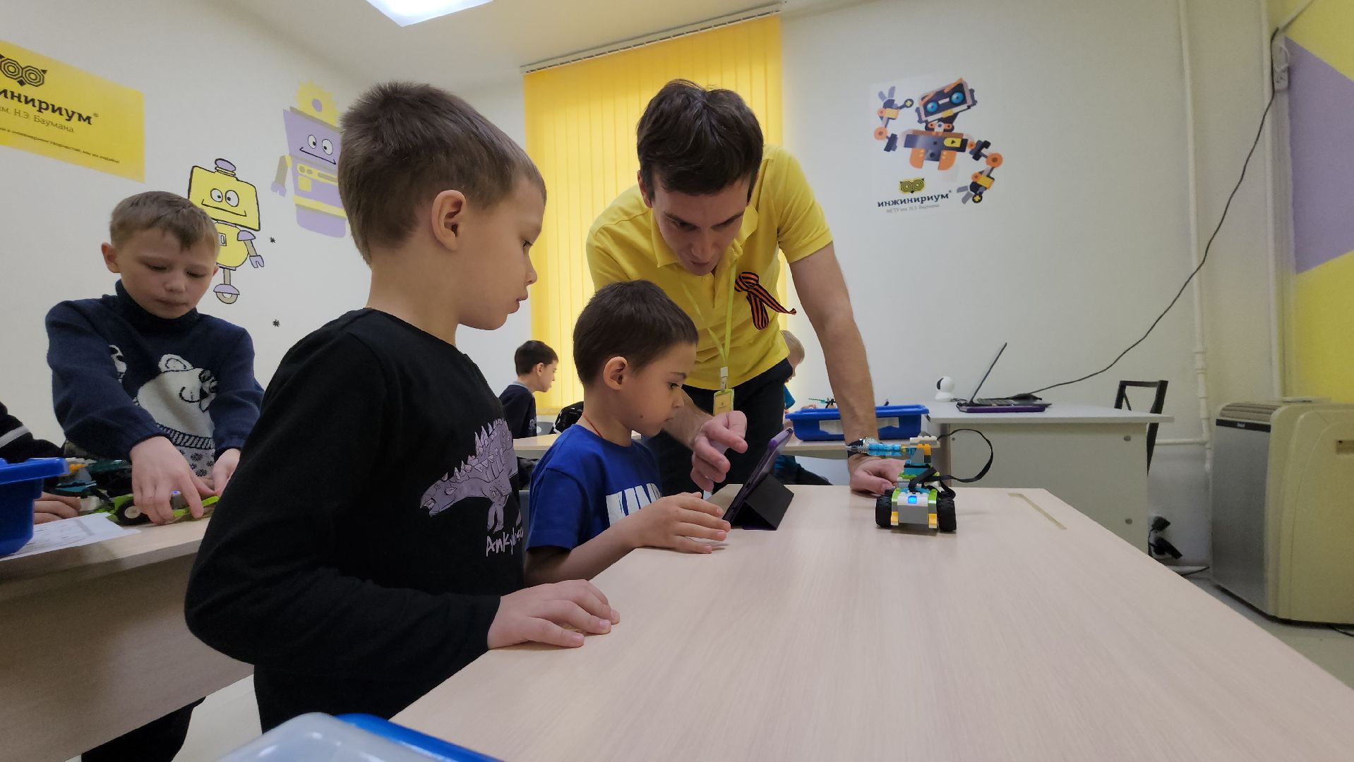 Егорьевск, мастер классы, Роботы, Дети,