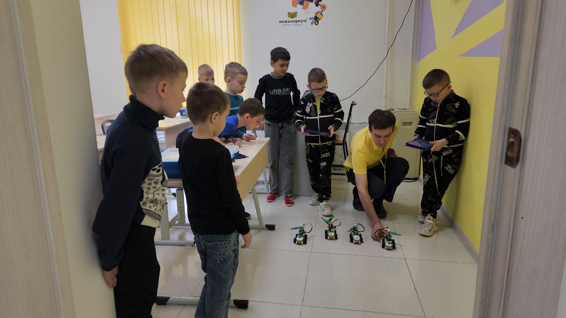 Егорьевск, мастер классы, Роботы, Дети,