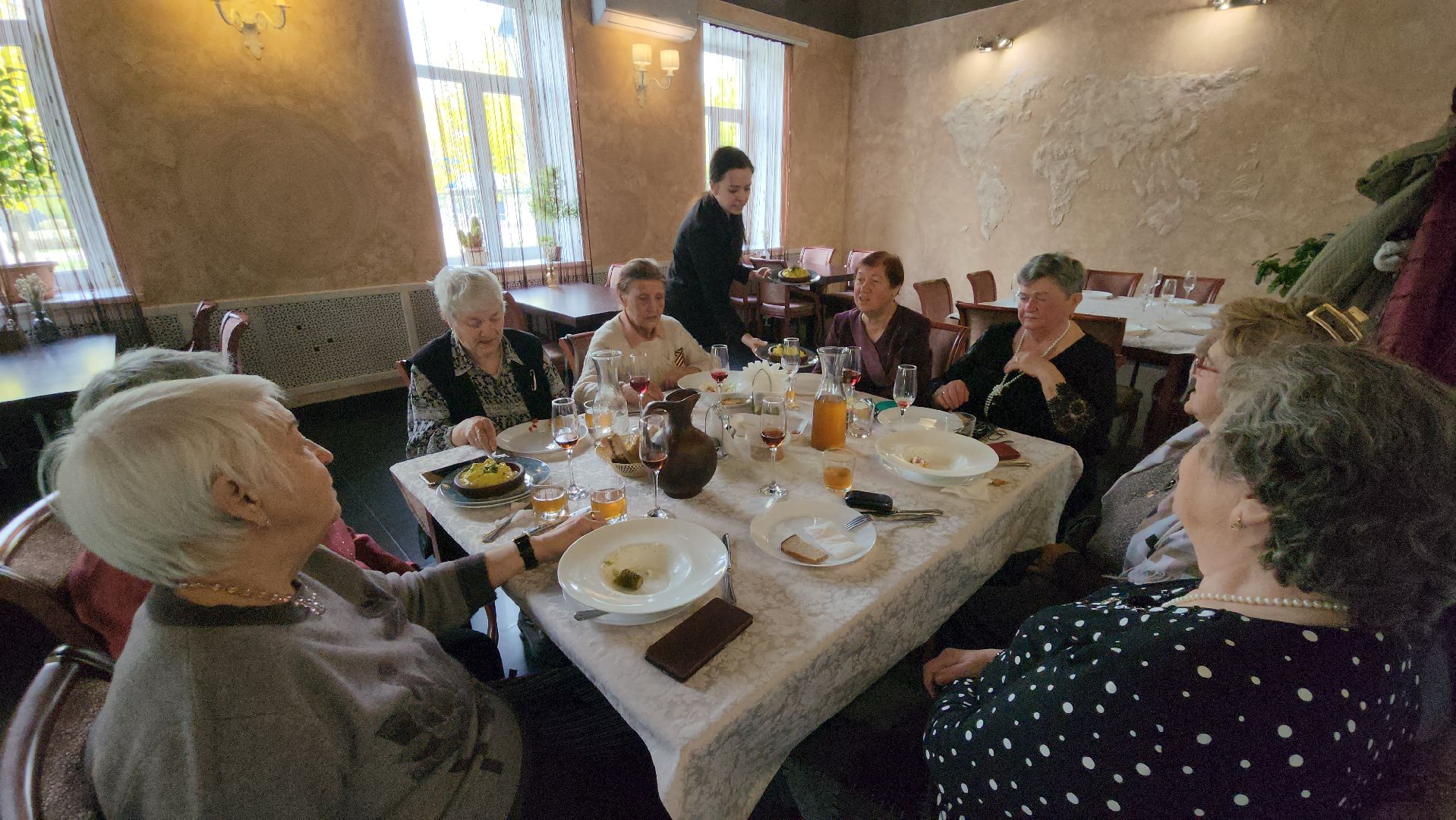 Егорьевск, дети войны, кафе, соединяя поколения, встреча,