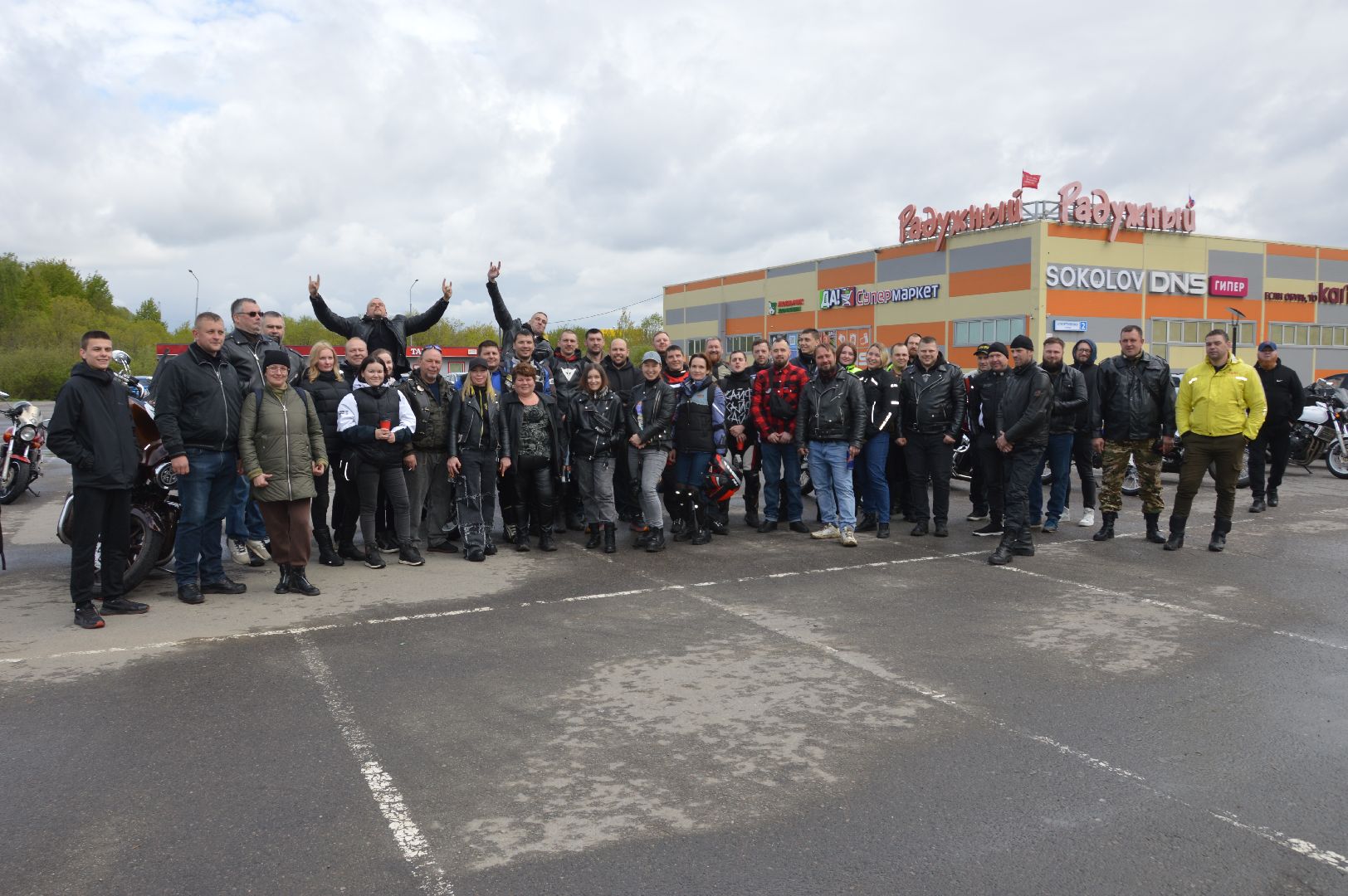 шатура, мотопробег, мотоклуб дорожный капитан, мотосообщество, 9 мая, день победы, открытие мотосезона,