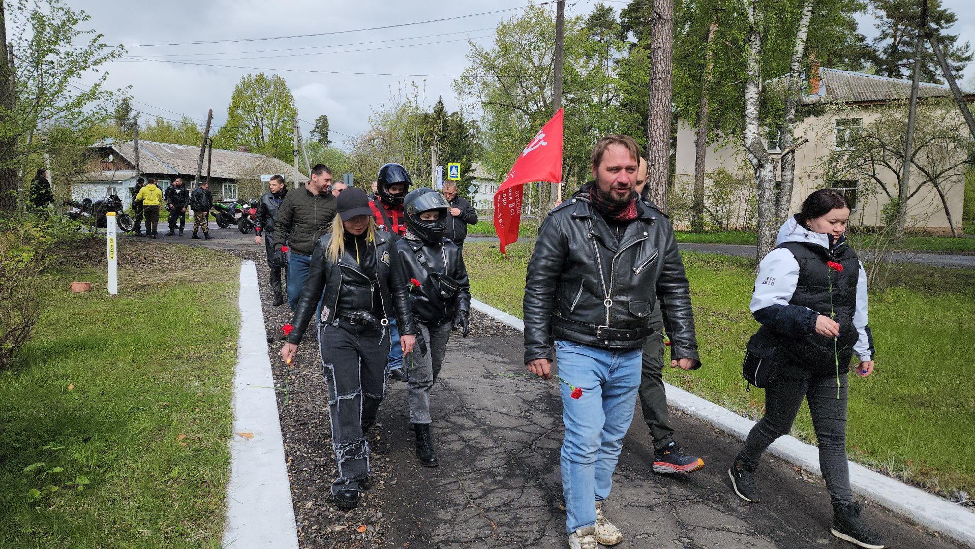 шатура, мотопробег, мотоклуб дорожный капитан, мотосообщество, 9 мая, день победы, открытие мотосезона,