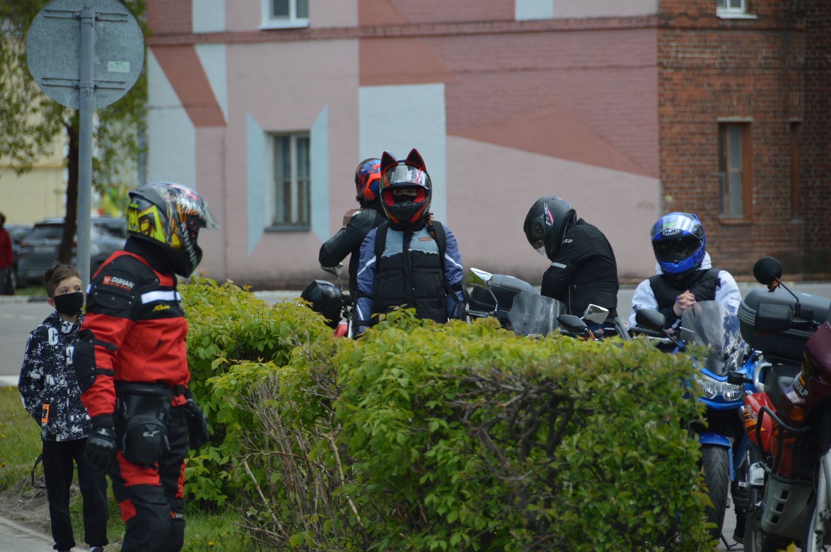 шатура, мотопробег, мотоклуб дорожный капитан, мотосообщество, 9 мая, день победы, открытие мотосезона,