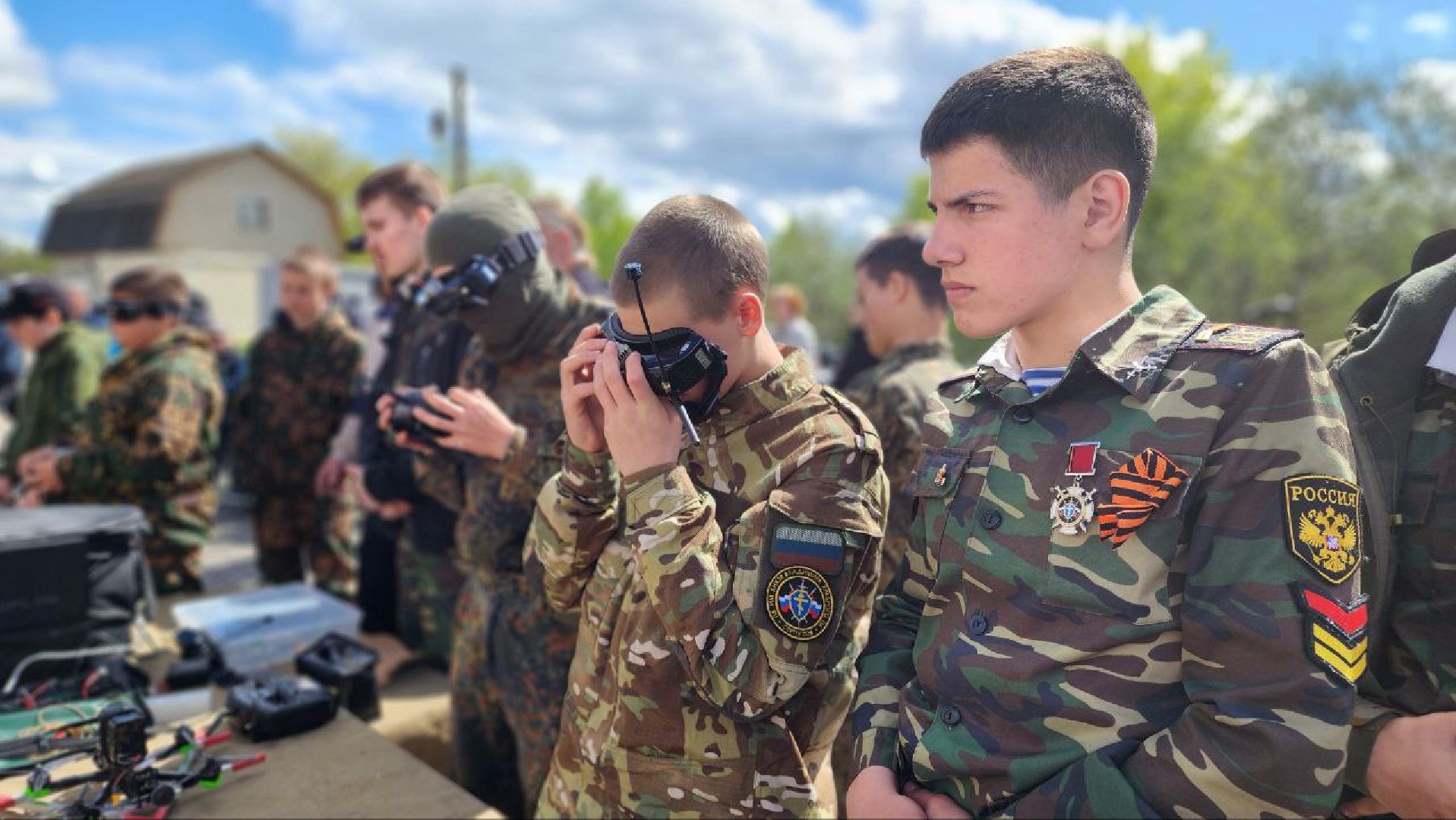 военно-патриотические соревнования, серпухов, дракино, ПВПК имени Владимира Храброго, воспитание, дроны, беспилотники,