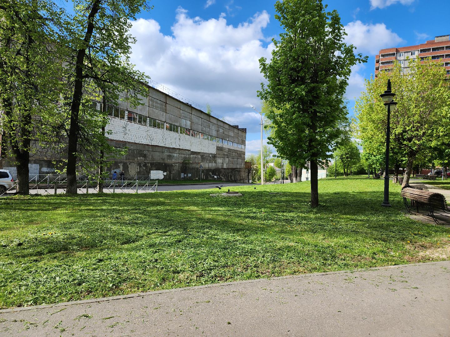 серпухов, подмосковье, благоустройство, покос травы,