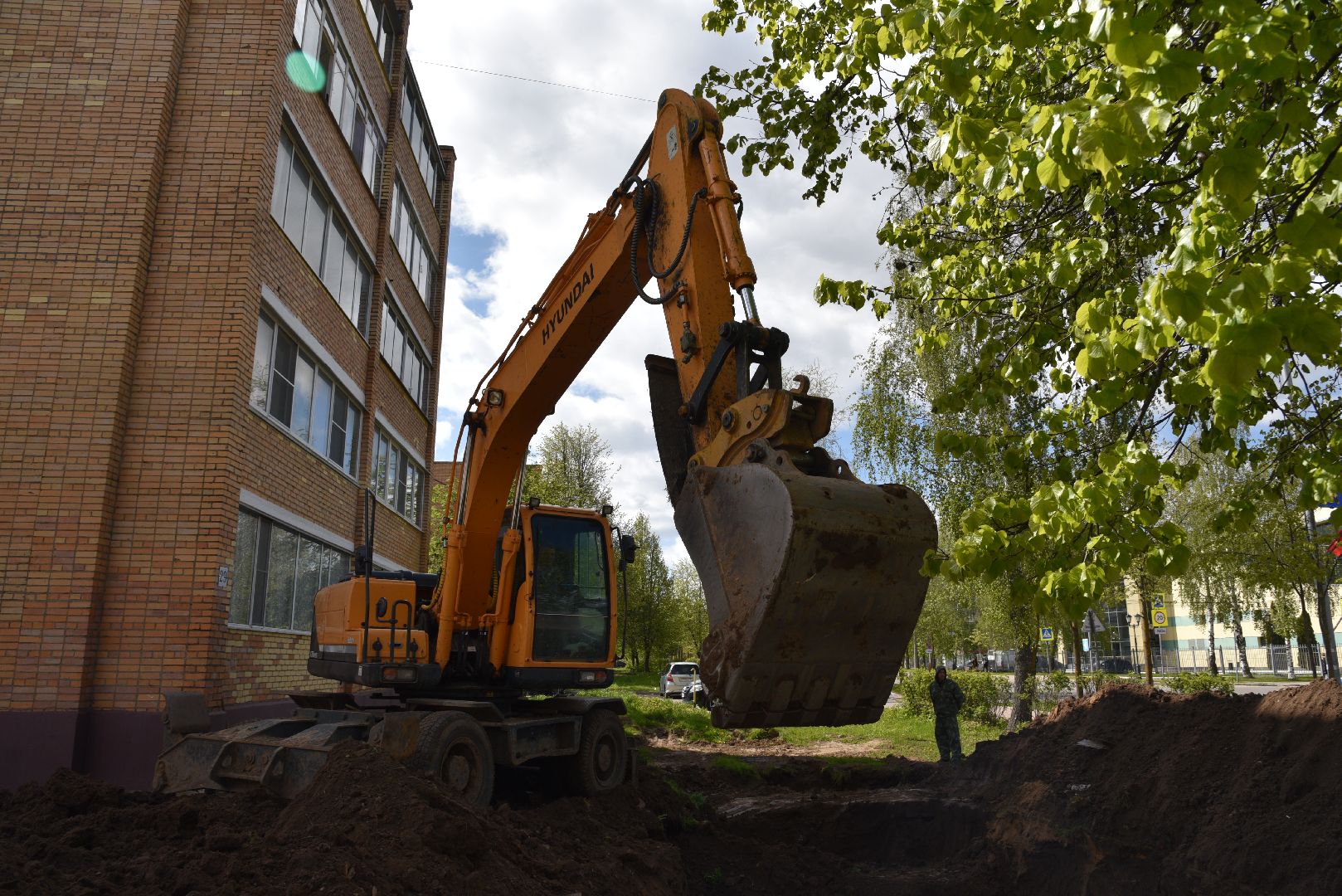 лотошино, лотошинское жкх, благоустройство, теплотрасса,