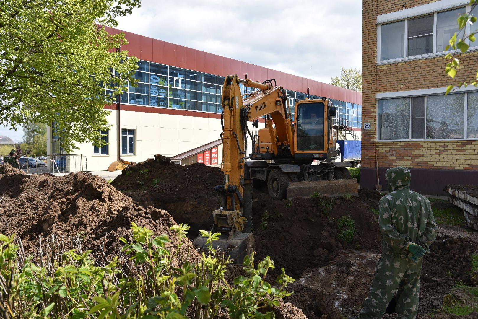 лотошино, лотошинское жкх, благоустройство, теплотрасса,