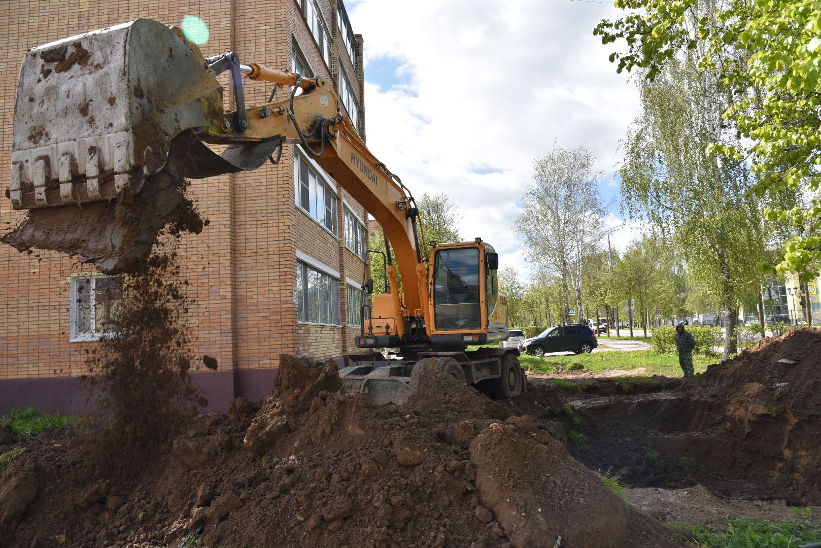 лотошино, лотошинское жкх, благоустройство, теплотрасса,