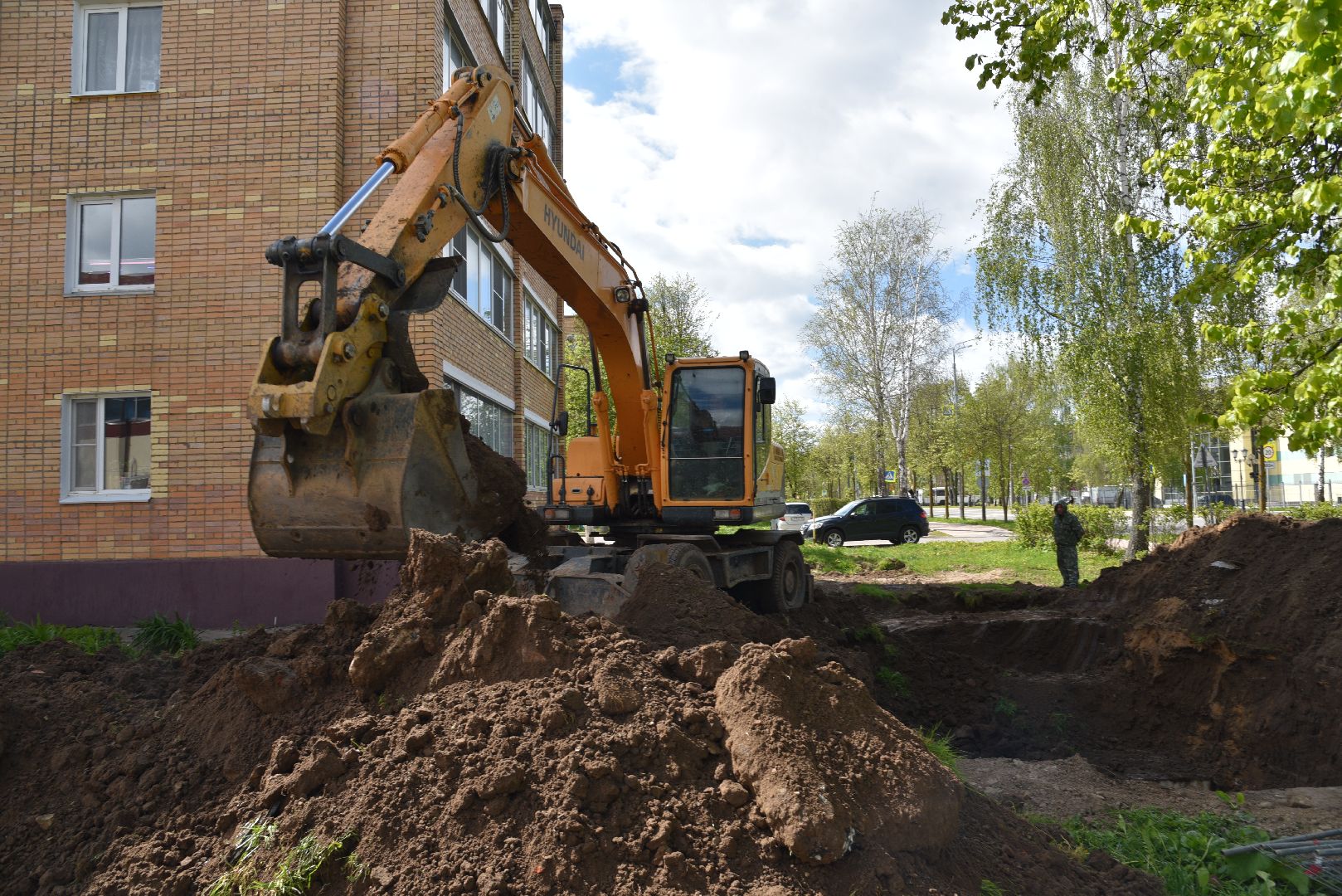 лотошино, лотошинское жкх, благоустройство, теплотрасса,