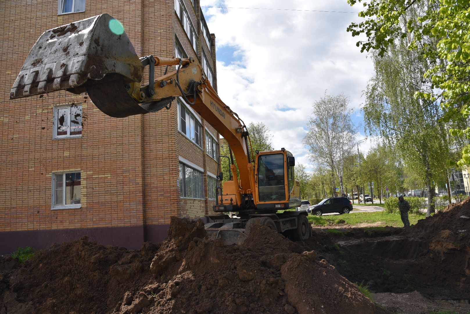 лотошино, лотошинское жкх, благоустройство, теплотрасса,