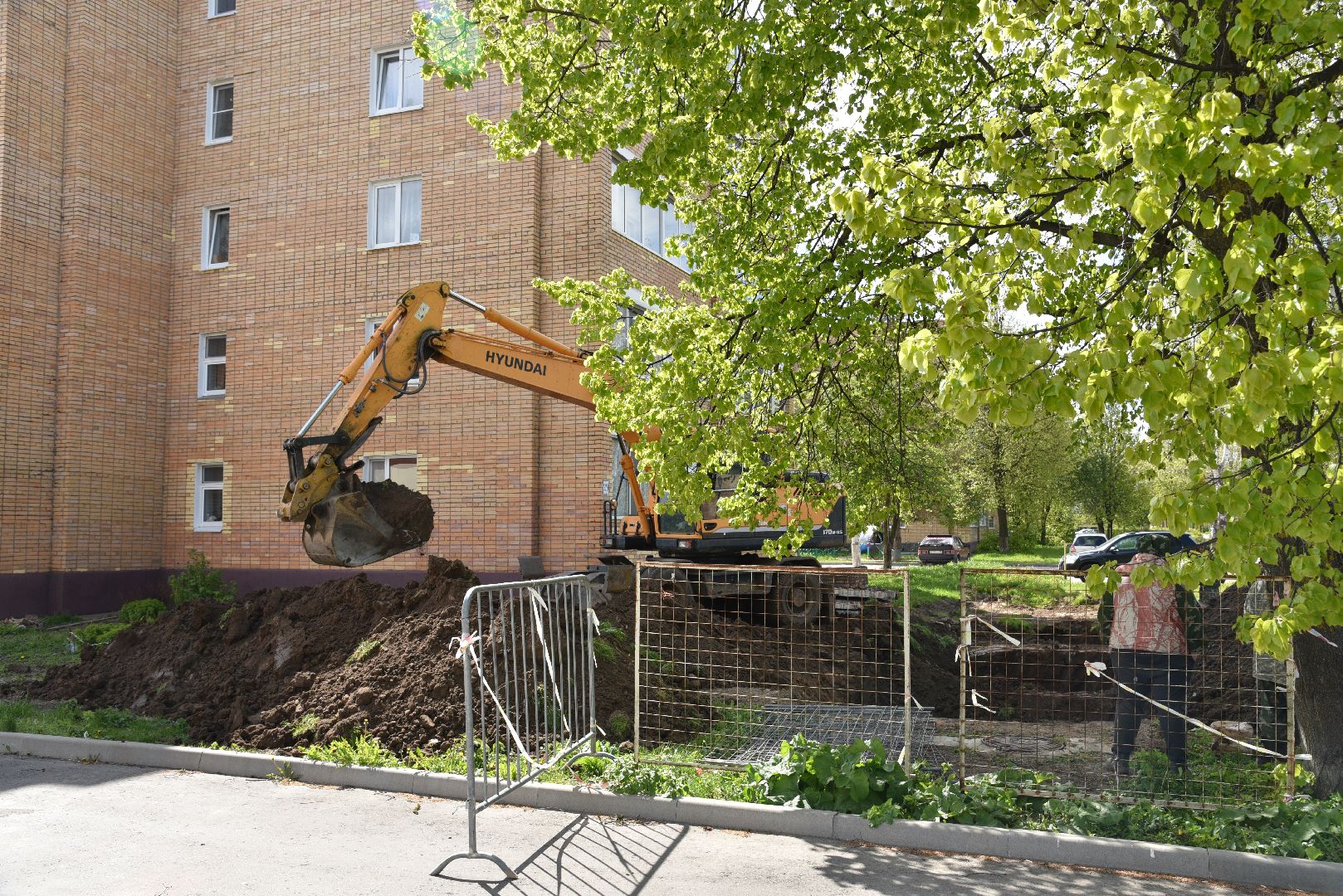 лотошино, лотошинское жкх, благоустройство, теплотрасса,