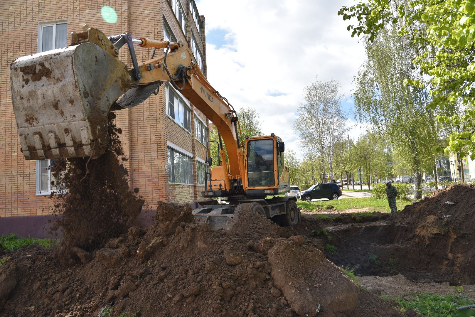 лотошино, лотошинское жкх, благоустройство, теплотрасса,