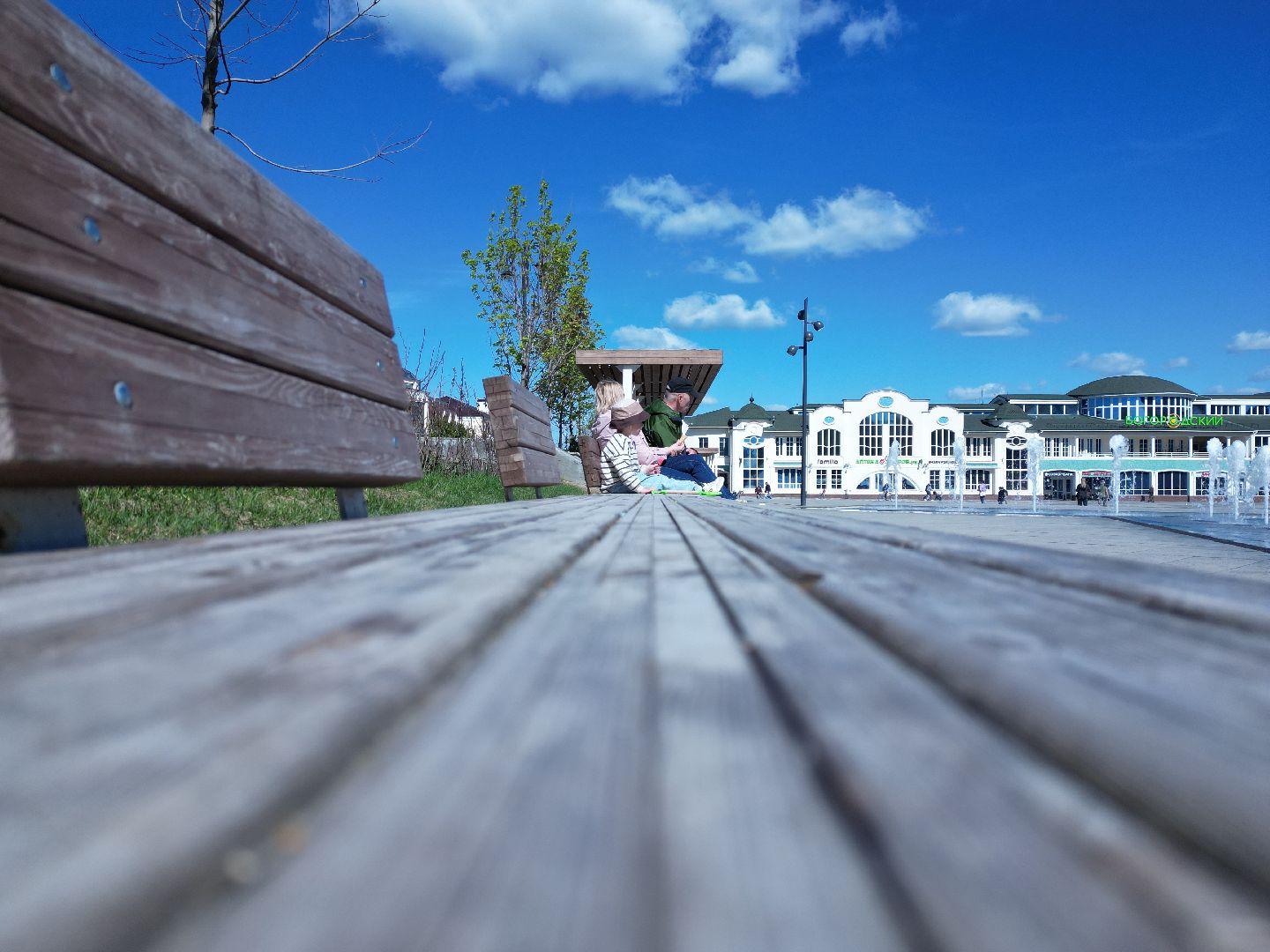 видео с коптера, фонтан, ногинск,