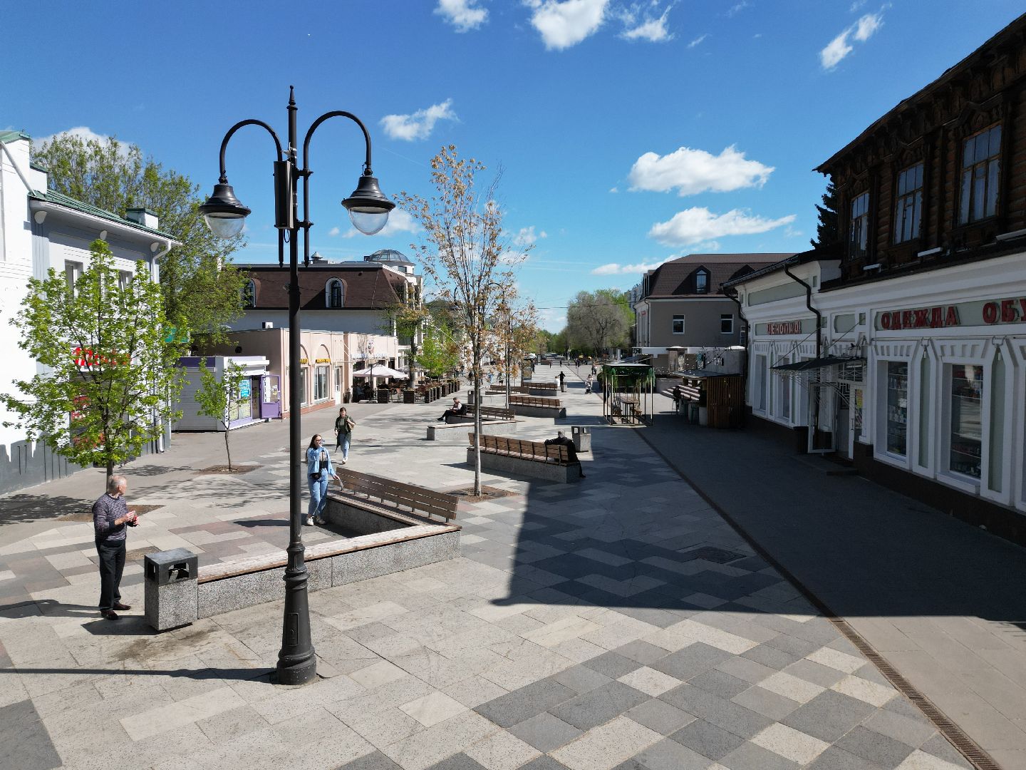 видео с коптера, фонтан, ногинск,