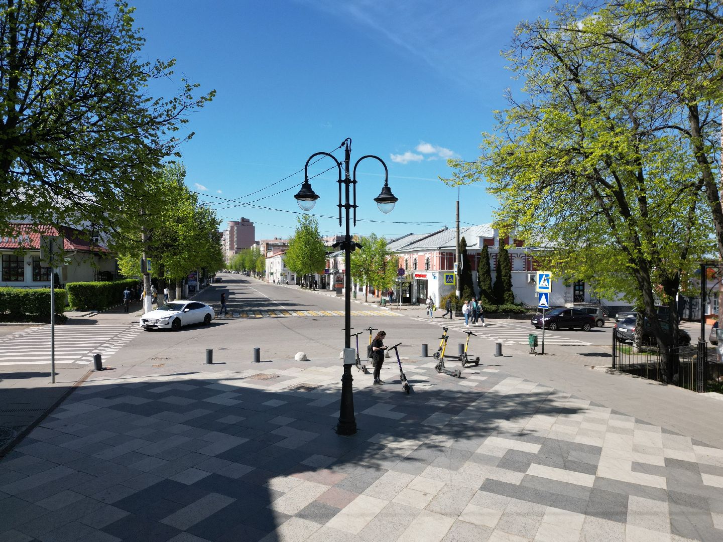 видео с коптера, фонтан, ногинск,