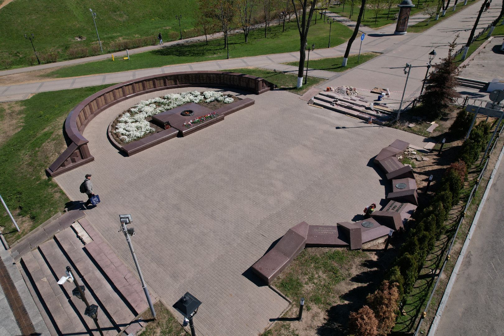 видео с коптера, советская, площадь, дмитров,