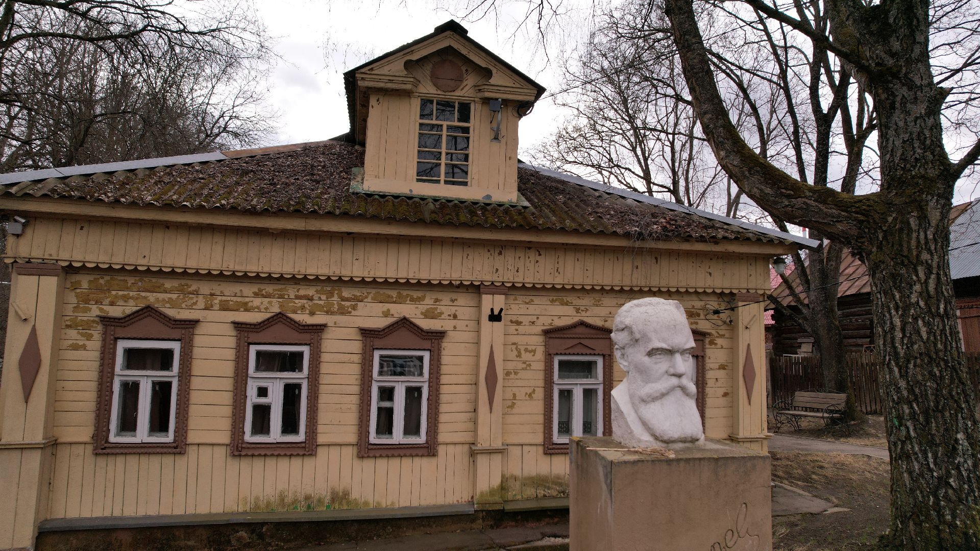 дютьково, танеев, музей, видео с коптера,