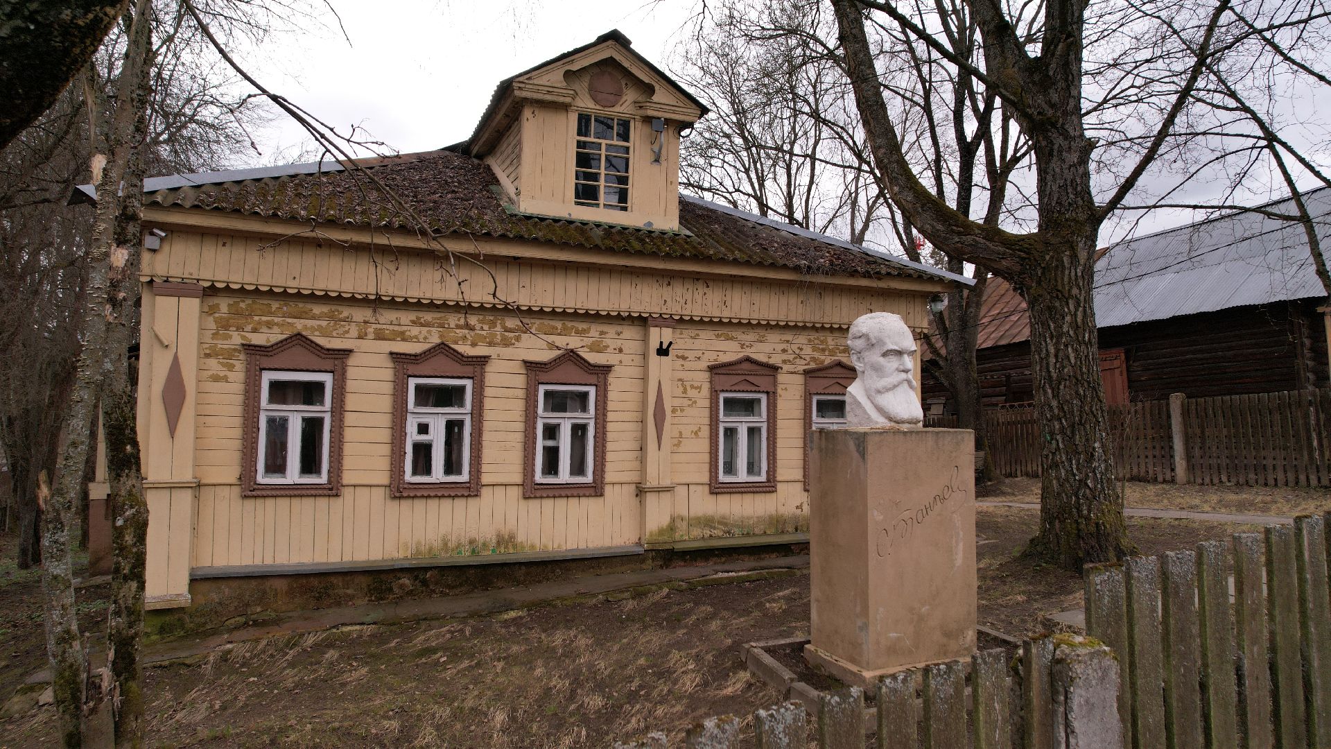 дютьково, танеев, музей, видео с коптера,