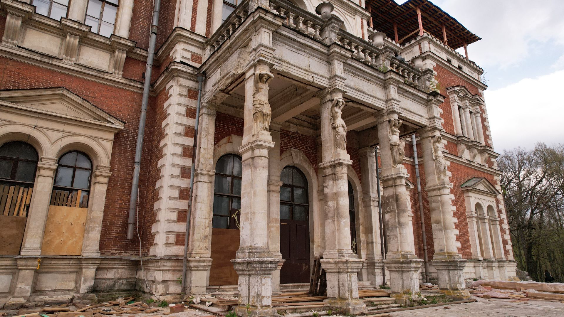 усадьба, раменское, видео с коптера,