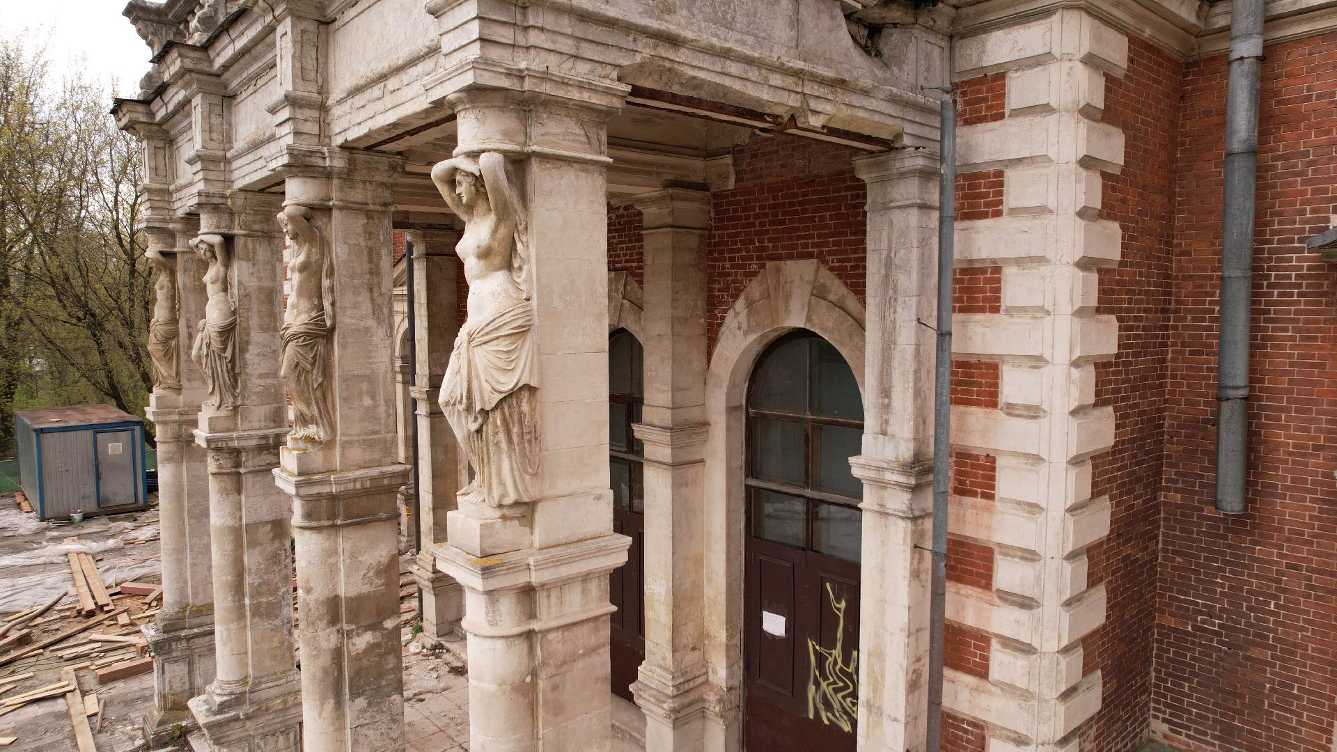 усадьба, раменское, видео с коптера,