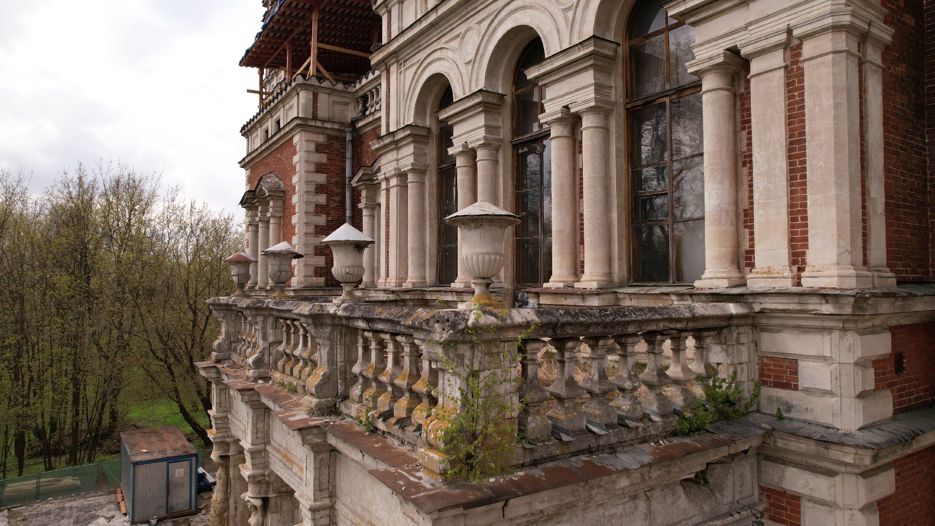 усадьба, раменское, видео с коптера,