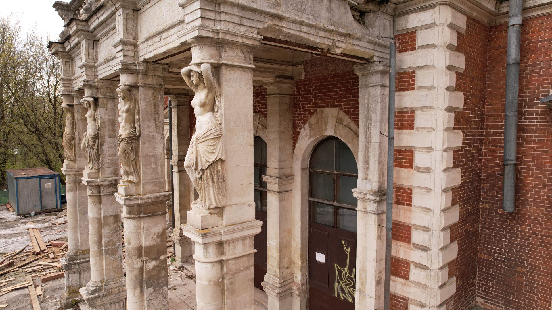 усадьба, раменское, видео с коптера,