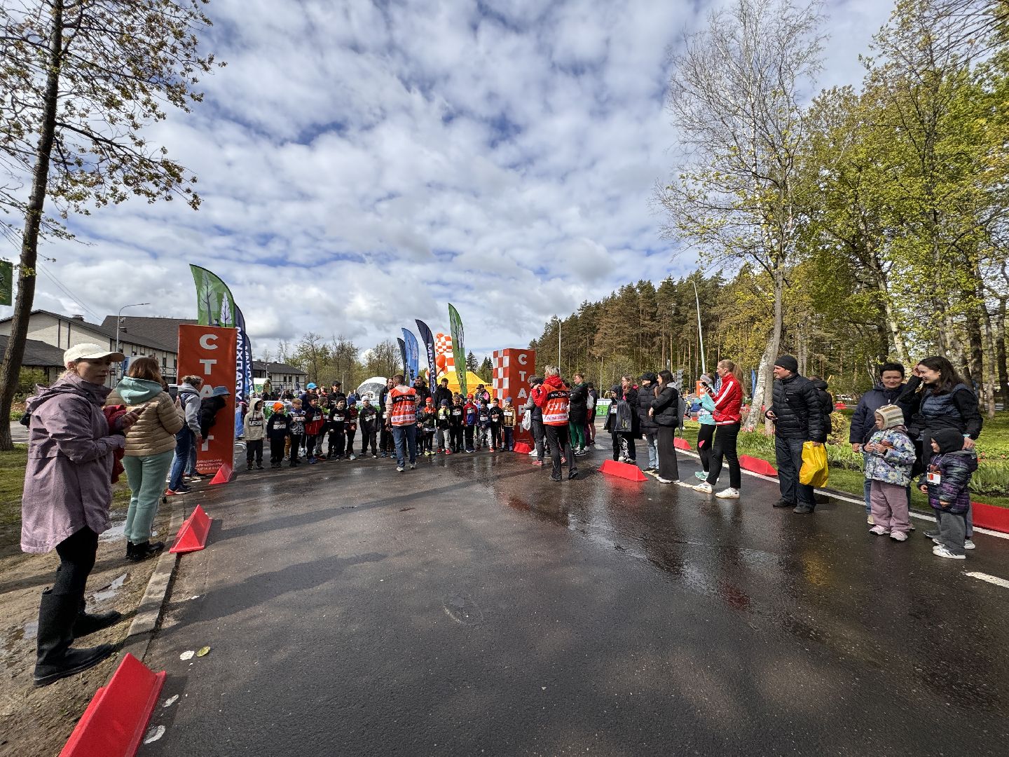 Одинцово, Памятный забег, Салют Победы,