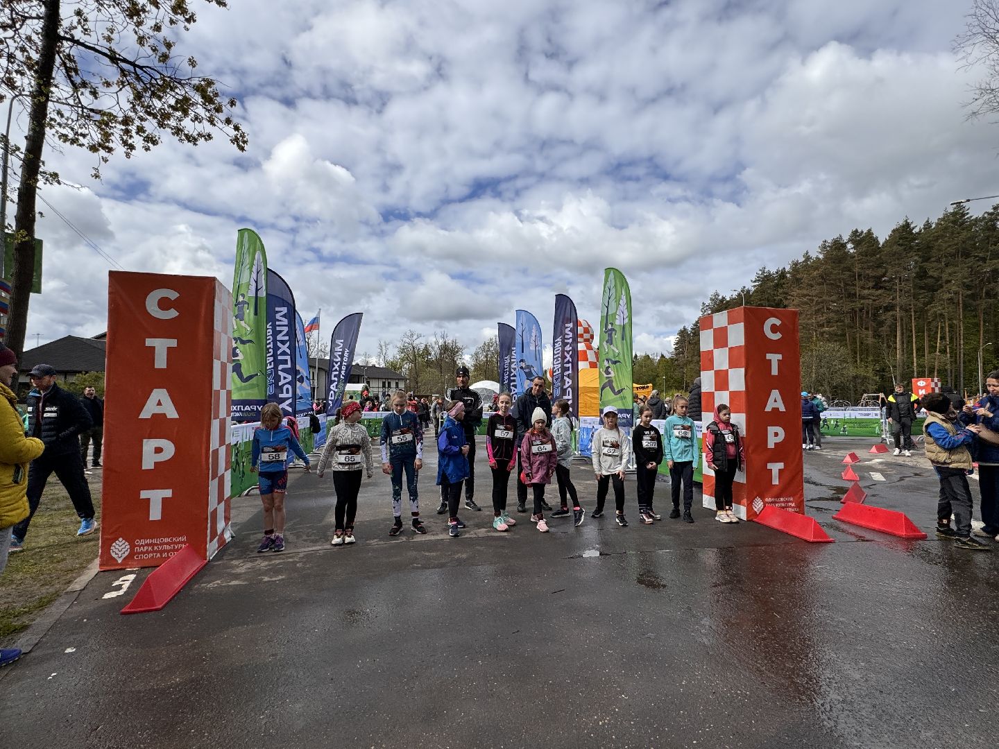 Одинцово, Памятный забег, Салют Победы,