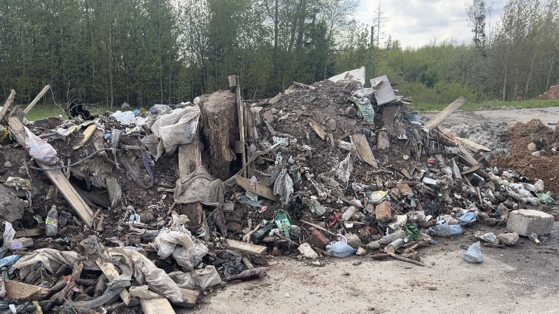 химки, мусор, свалка, незаконная свалка,