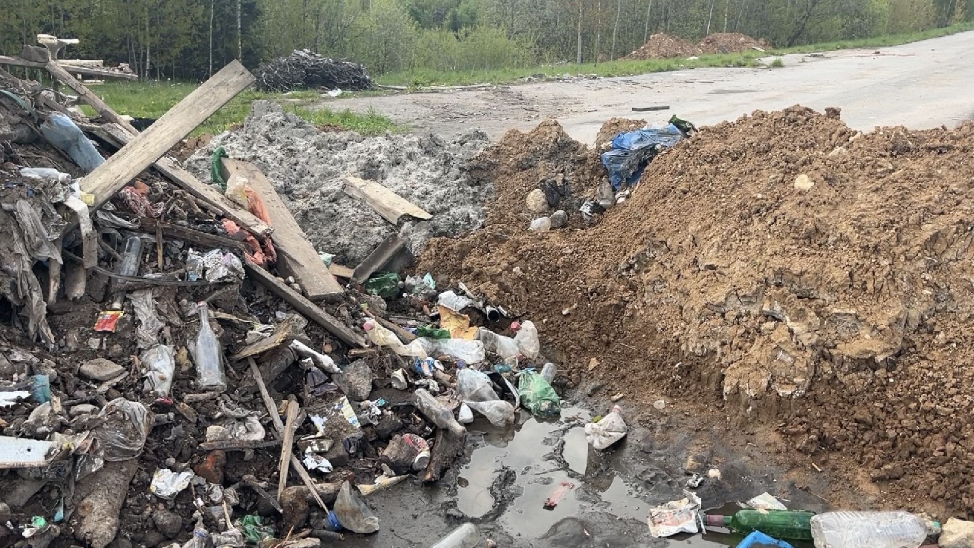 химки, мусор, свалка, незаконная свалка,