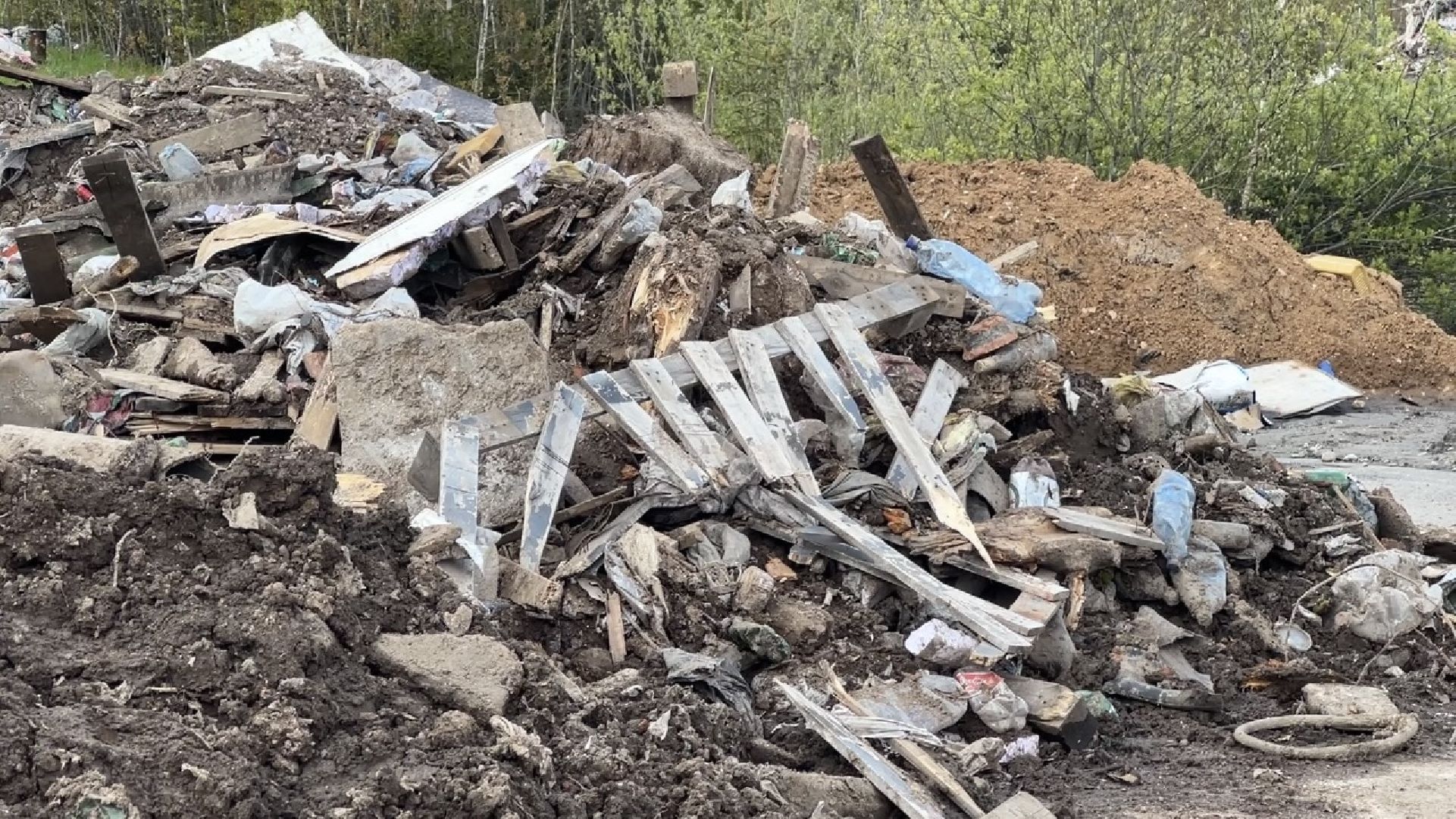 химки, мусор, свалка, незаконная свалка,