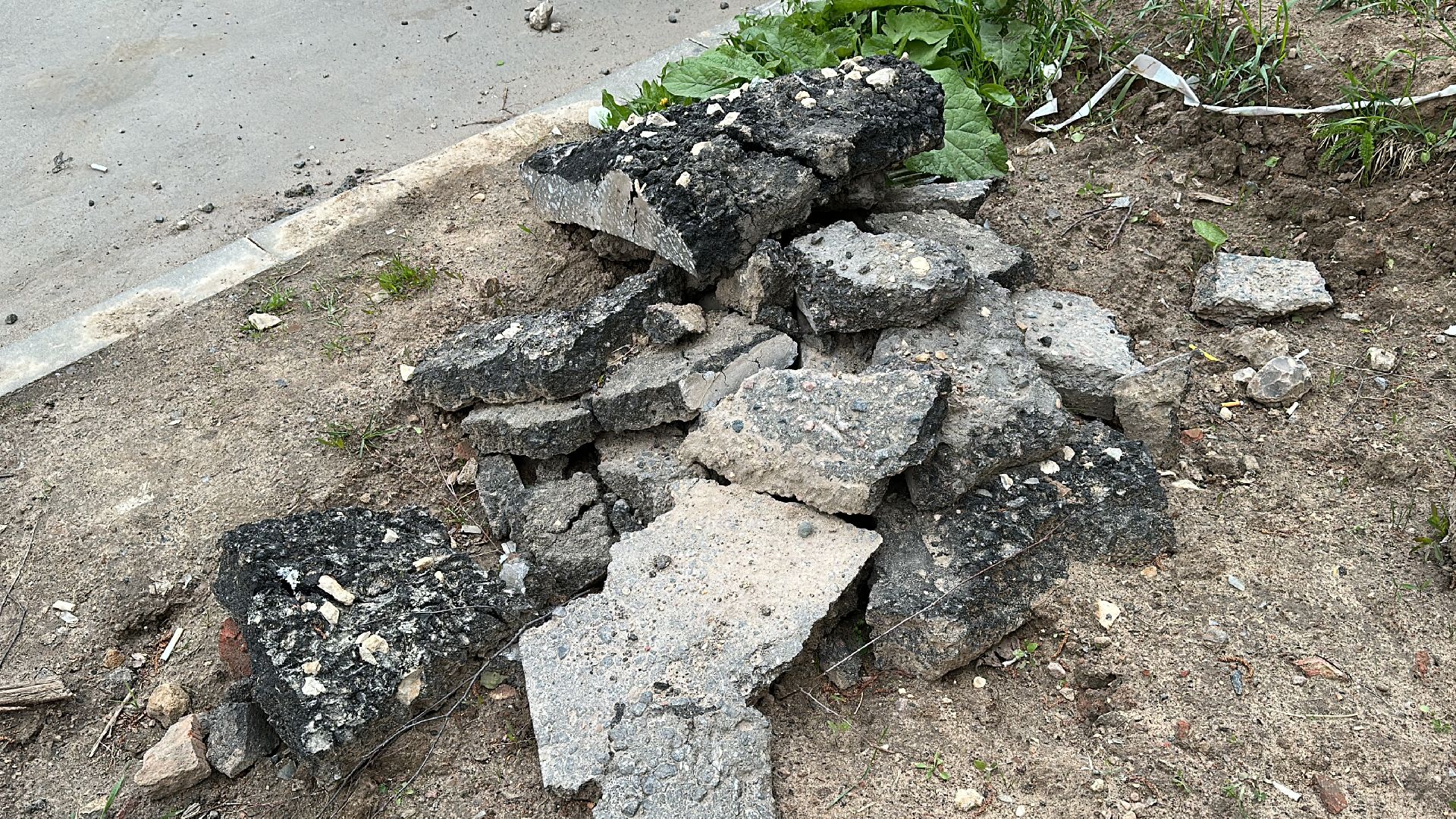 Клин, общество, транспорт, дороги, ремонт дорог,