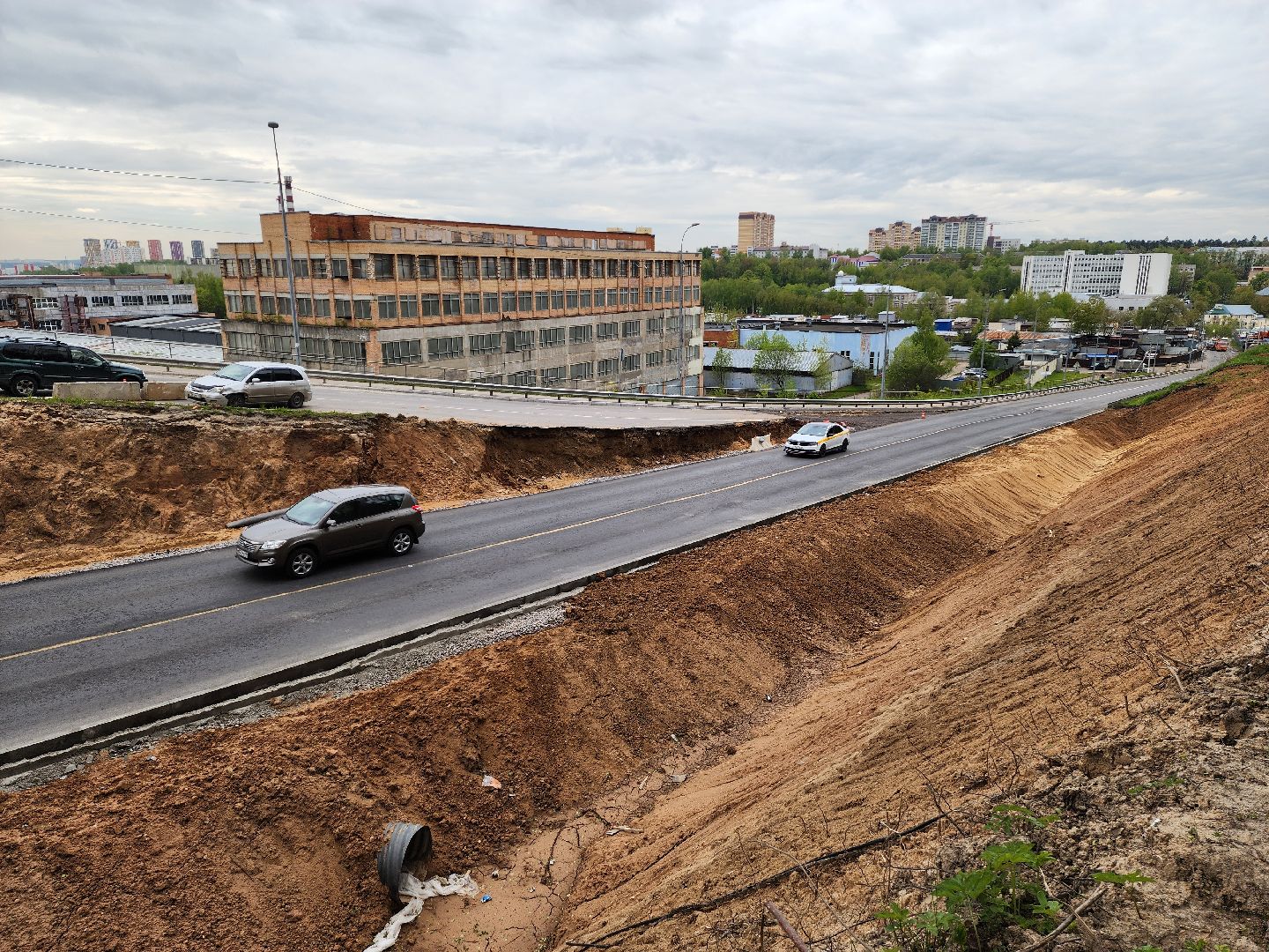красногорск, дороги, парковка, областная детская больница,