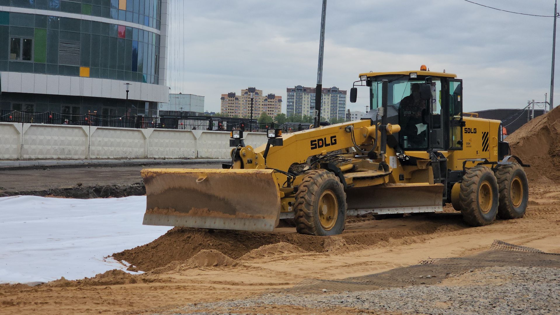 красногорск, дороги, парковка, областная детская больница,