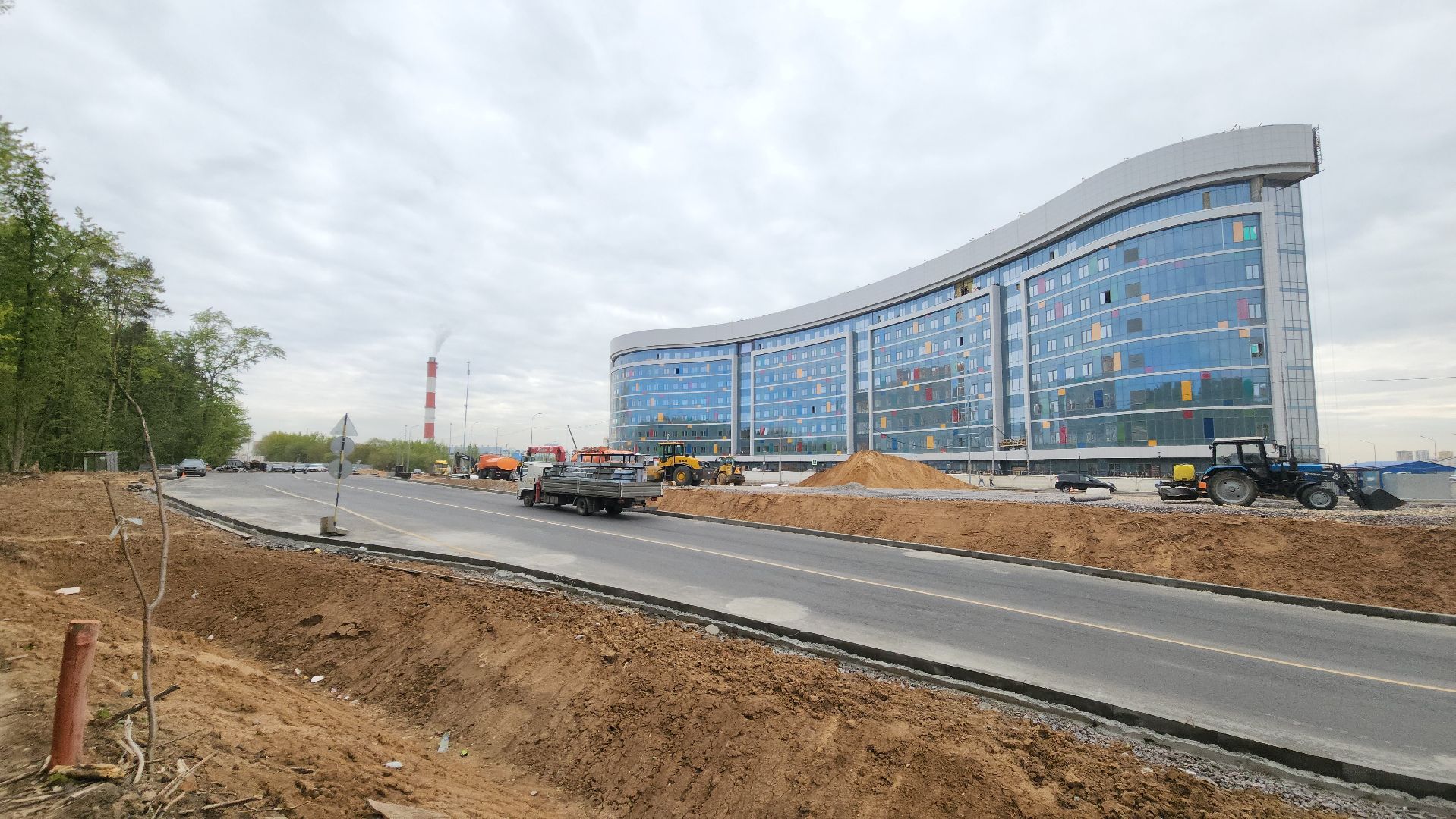 красногорск, дороги, парковка, областная детская больница,