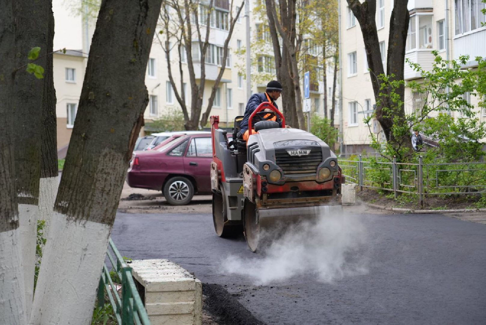 Ремонт дорог, Благоустройство, Перемены, Сергиев Посад, Дворы, Сергиево-Посадский городской округ,