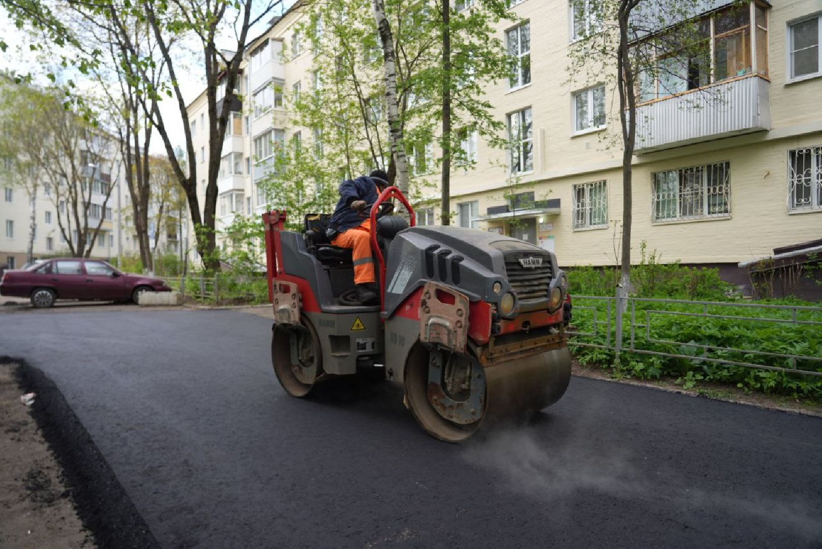 Ремонт дорог, Благоустройство, Перемены, Сергиев Посад, Дворы, Сергиево-Посадский городской округ,