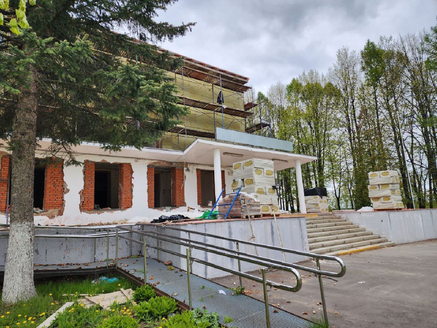 Солнечногорск, Ремонт школы, Ремонтные работы, Лицей, Ученики,