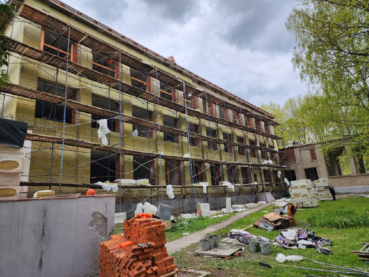 Солнечногорск, Ремонт школы, Ремонтные работы, Лицей, Ученики,