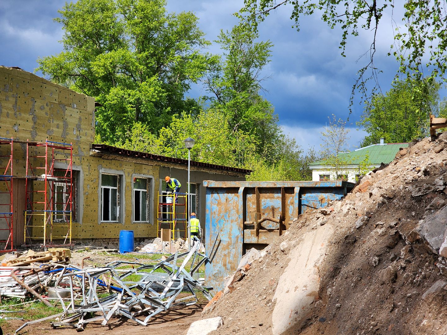 Дубна, Школа 1, капитальный ремонт,