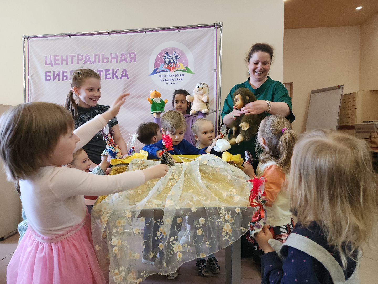 пушкино, дети, спектакль, мастер-класс,