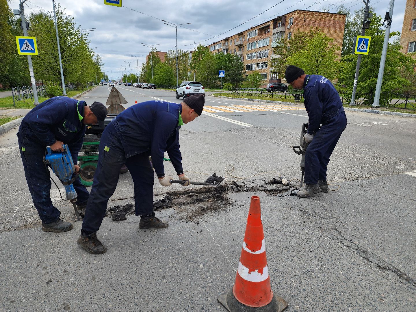 жкх и благоустройство, дороги подмосковья, ремонт дорог, национальный проект безопасные качественные дорог, шатура,