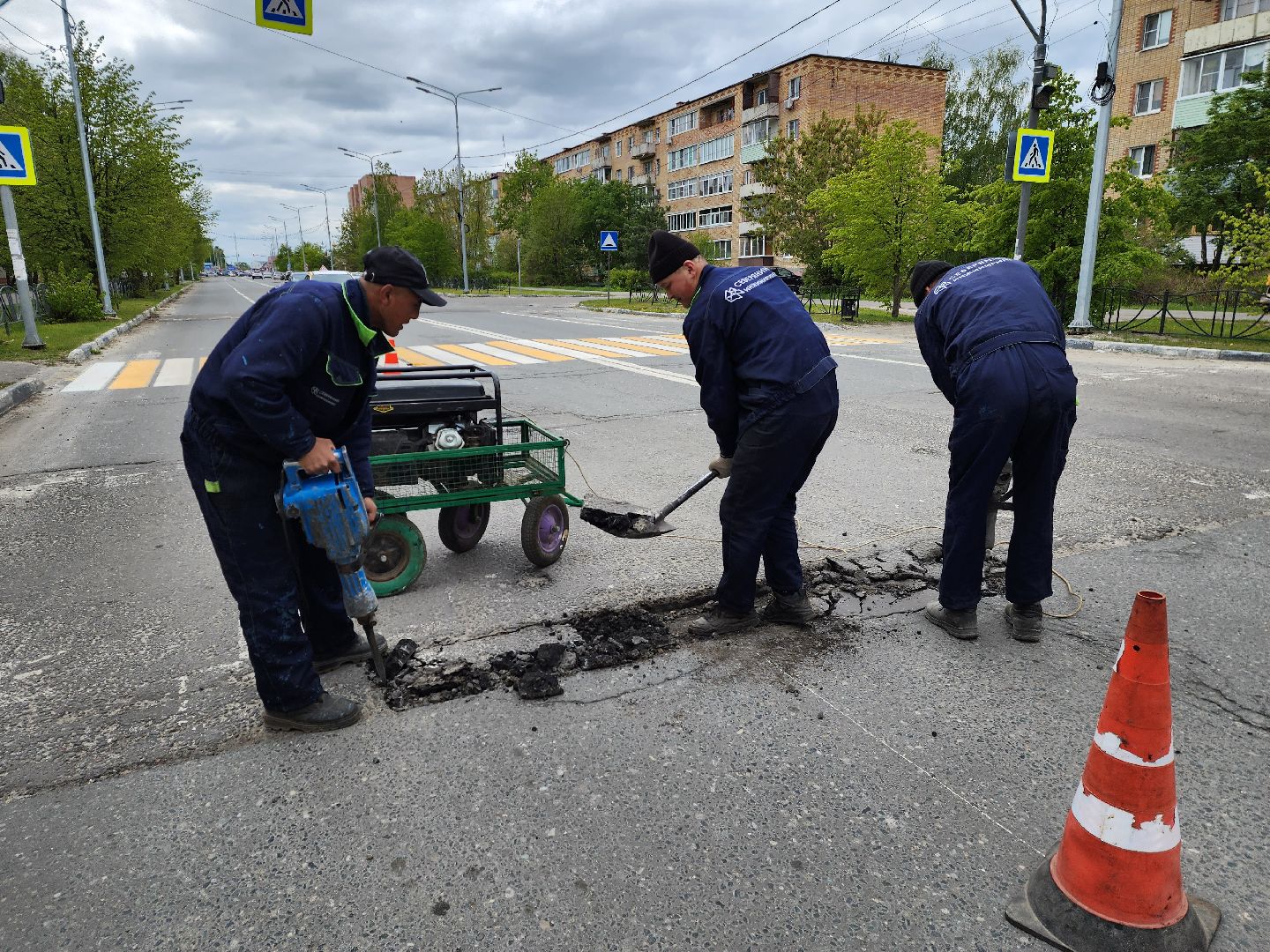 жкх и благоустройство, дороги подмосковья, ремонт дорог, национальный проект безопасные качественные дорог, шатура,