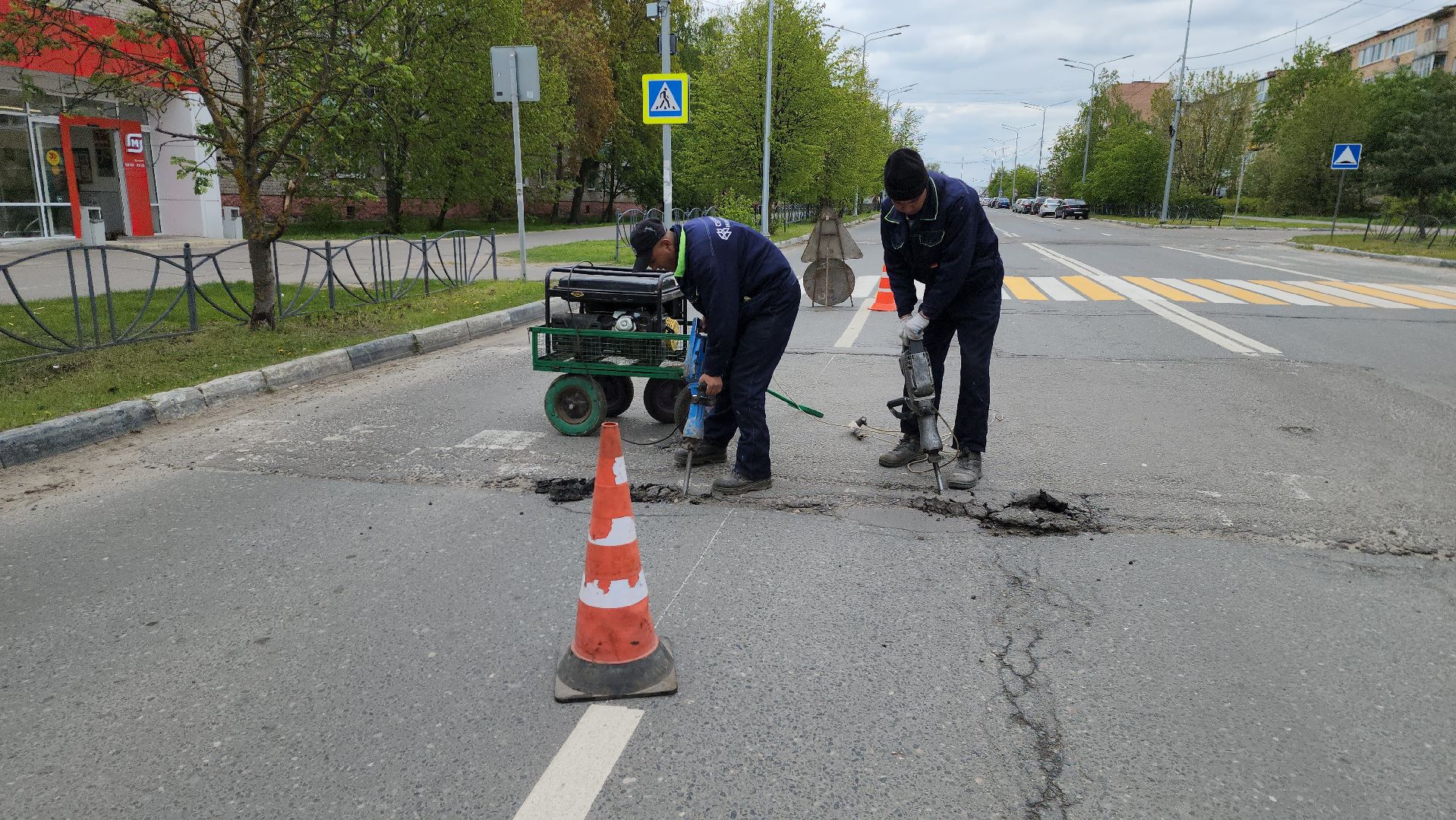жкх и благоустройство, дороги подмосковья, ремонт дорог, национальный проект безопасные качественные дорог, шатура,