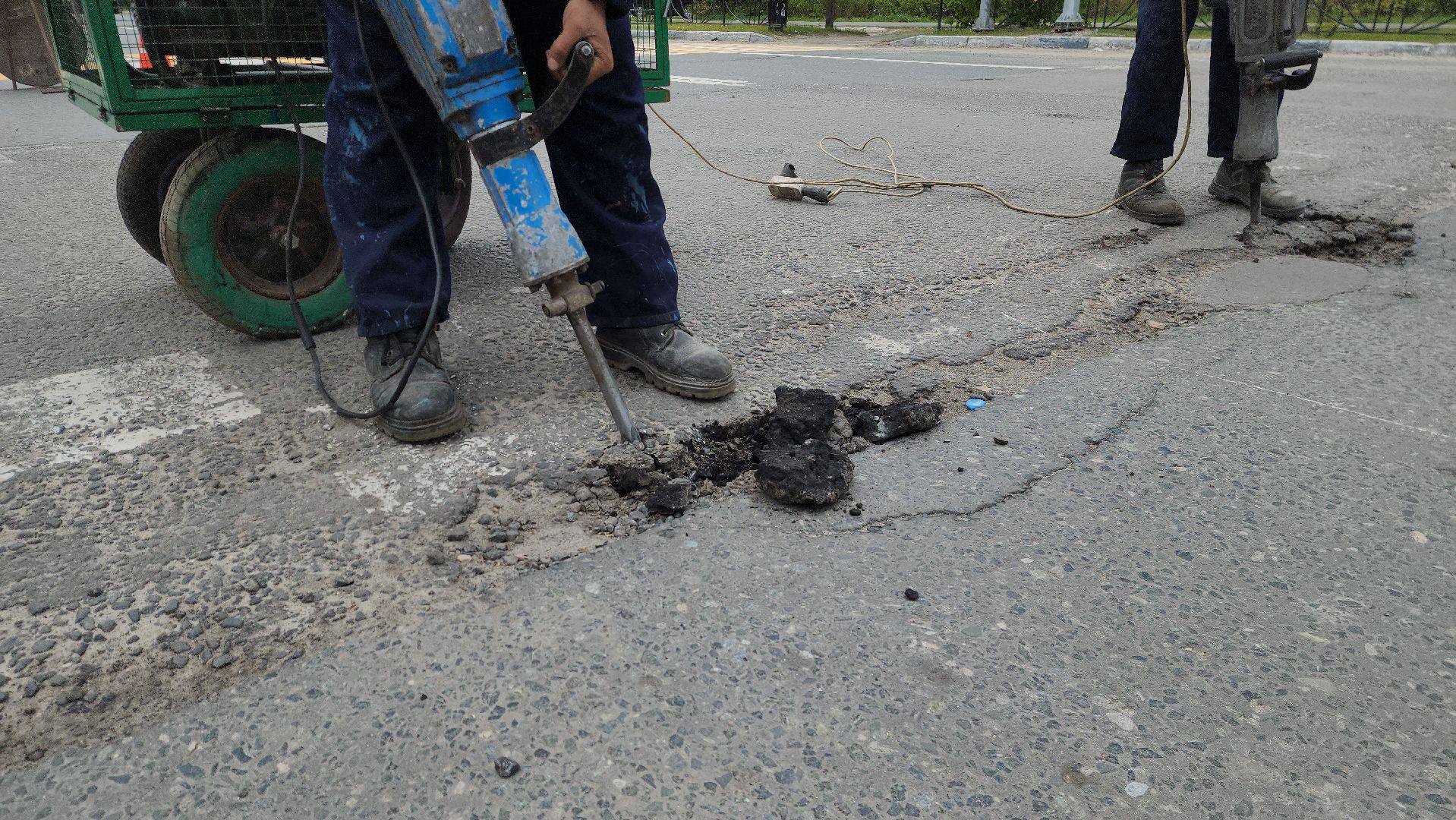 жкх и благоустройство, дороги подмосковья, ремонт дорог, национальный проект безопасные качественные дорог, шатура,